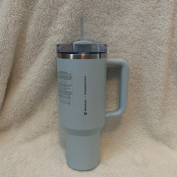 NIB Starbucks x Stanley light blue 40oz tumbler